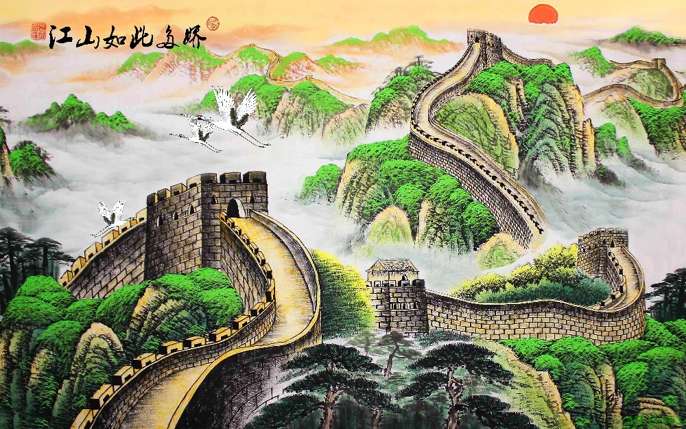 Tranh sơn dầu làng quê MLQ-563